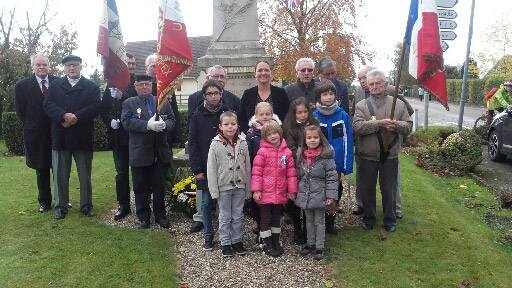 11nov1 Mairie de Bourneville Sainte Croix